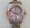 ROLEX LADIES DATEJUST WATCH ROSE GOLD STEEL TWO TONE 179171 CENTRIC DIAL