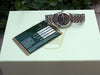 ROLEX STEEL LADIES MIDSIZE DATEJUST WATCH WARRANTY BOX & PAPERS FLORAL DIAL