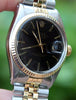 ROLEX 18k Gold and Steel Men’s 36mm Datejust Watch