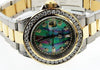 ROLEX SUBMARINER 2TONE 18K GOLD STAINLESS STEEL WATCH PIMPED IN DIAMONDS 16613