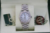 ROLEX DATEJUST MIDSIZE 178240 LADIES 18K GOLD DIAMOND PRESIDENT BAND NEW