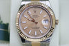 ROLEX DATEJUST II MENS TWO TONE GOLD STAINLESS STEEL 41mm 116333