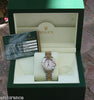 ROLEX LADIES DATEJUST WATCH ROSE GOLD STEEL WHITE ROMAN TWO TONE 179171