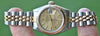Rolex Ladies Datejust 26mm 18k Gold and Steel Fluted Bezel Jubilee band