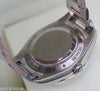 ROLEX MENS MILGAUSS STAINLESS STEEL WATCH 40MM 3 CARAT DIAMOND BEZEL