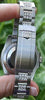 ROLEX STEEL MEN'S SUBMARNIER WATCH w/ DIAMOND DIAL BEZEL LUGS BOX/PAPERS 116610