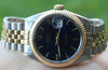 ROLEX 18k Yellow Gold & Stainless Steel Mens or Ladies 34mm Date Watch