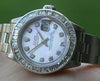ROLEX STEEL LADIES 26mm DATEJUST WATCH WARRANTY DIAMOND MOP DIAL