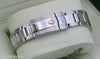 ROLEX MENS MILGAUSS STAINLESS STEEL WATCH 40MM 3 CARAT DIAMOND BEZEL
