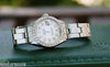 ROLEX LADIES VINTAGE WATCH DATEJUST  STEEL DIAMOND DIAL BEZEL 6916