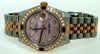 Rolex 31mm Midsize Rose Gold & Steel Datejust Diamonds 178240 New