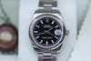 ROLEX DATEJUST MIDSIZE 178240 STAINLESS STEEL BLACK DIAL BOXES CARD CERTIFICATE