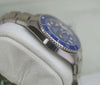ROLEX SUBMARINER MENS 18k White GOLD 116619  CERAMIC BEZEL BLUE DIAL