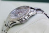 ROLEX MENS YACHTMASTER WATCH PLATINUM STAINLESS STEEL PAPERS BOXES