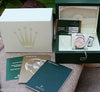 ROLEX MENS LADIES NEW DATEJUST WOMENS 36mm SIZE PINK FLORAL FLOWER DIAL STEEL