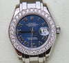 ROLEX LADIES PEARLMASTER MASTERPIECE WATCH WHITE GOLD 80319 DIAMOND BEZEL