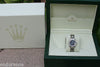 ROLEX LADIES PEARLMASTER MASTERPIECE WATCH WHITE GOLD 80319 DIAMOND BEZEL