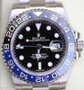 Rolex GMT Master II Batman 116710 Stainless Steel Blue Black Ceramic Bezel