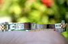 ROLEX LADIES 2TONE DATEJUST CAROLINA BLUE DIAMOND