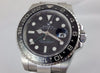 Rolex GMT Master II 116710 Stainless Steel Engraved Black Ceramic Bezel