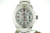 ROLEX MENS 16622 YACHTMASTER YACHT-MASTER  PLATINUM  STEEL  RED  RUBY DIAL